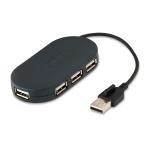 onn. Compact 4-Port USB-C Hub