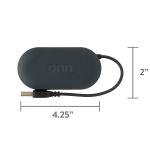 onn. Compact 4-Port USB-C Hub