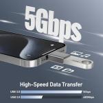 Basesailor USB-C to USB Adapter Set of 3