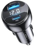 INIU 66W Dual-Port USB-C Car Charger