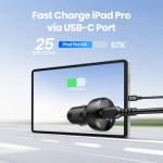 INIU 66W Dual-Port USB-C Car Charger