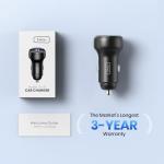 INIU 66W Dual-Port USB-C Car Charger