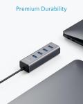 Anker 4-Port USB C Hub with 4 USB 3.0