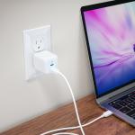 6' USB-C to USB-C Cable in White