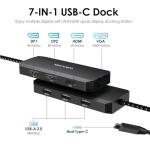 USB-C Docking Station with Dual DP and HDMI