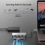 WAVLINK USB-C Docking Station with Triple Monitor Support