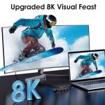 USB-C Docking Station with Dual DP and HDMI