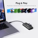 USB-C Docking Station with Dual DP and HDMI