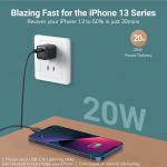 20W USB-C Fast Charger and 3Ft Cable