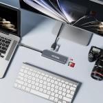 6-in-1 USB-C Hub with HDMI and Card Reader