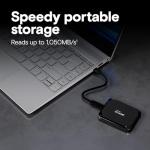 Crucial X9 4TB USB-C Portable External SSD