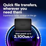 Crucial X10 4TB Portable SSD with USB-C