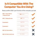 Amazon Basics 1.8m USB-C to DisplayPort Cable