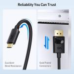 Cable Matters 6ft USB-C to DisplayPort 1.4 Cable