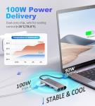 UtechSmart 6-in-1 USB-C Hub with 4K HDMI