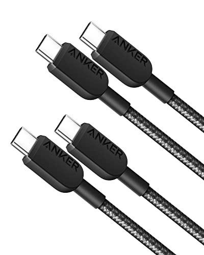 Anker 60W Fast Charge USB-C Cable (2-Pack)