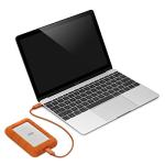 LaCie Rugged 2TB Portable External Hard Drive