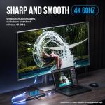 Sabrent USB-C Hub with HDMI and 3 USB Ports