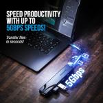 Sabrent USB-C Hub with HDMI and 3 USB Ports