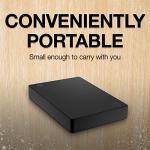 Seagate 1TB Portable External Hard Drive - USB-C