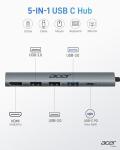 Acer USB-C Hub 5-in-1 Multiport Adapter