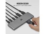 Corsair 7-Port USB-C/USB-A Hub, Silver