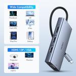 8-in-1 USB-C Docking Station with Dual HDMI