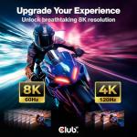 Club 3D USB-C to DisplayPort 1.4 8K Cable