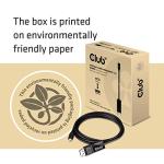 Club 3D USB-C to DisplayPort 1.4 8K Cable