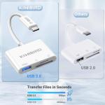 KiWiBiRD USB-C SD Card Reader & OTG Adapter