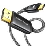 WARRKY USB C to DisplayPort Cable, 1.8m
