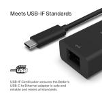 Belkin USB-C to Ethernet Adapter for Fast Networking