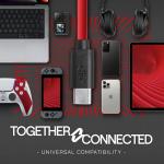 JuicEBitz® Long USB-C to USB-A Charger Cable