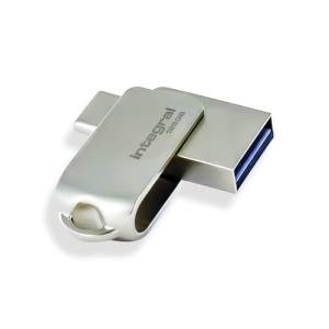 Integral 128GB Dual USB-C & Type A Flash Drive