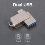 Integral 128GB Dual USB-C & Type A Flash Drive