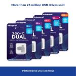Integral 128GB Dual USB-C & Type A Flash Drive