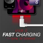JuicEBitz Fast Charger USB-A to USB-C Cable