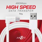 JuicEBitz Fast Charger USB-A to USB-C Cable