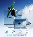 UtechSmart 6-in-1 USB-C Hub with Ethernet