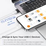 USB-C to USB Adapter 3-Pack for Apple & Samsung