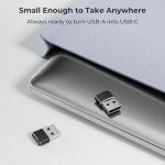 USB-C to USB Adapter 3-Pack for Apple & Samsung
