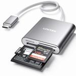 Unitek USB-C 3-Slot SD Card Reader