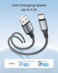 RAVIAD USB-C Fast Charging Cable Set – 3 Pack