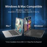 j5create USB C Docking Station with Triple Display Support