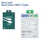 10' USB-C to USB-C Cable - White