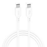 10' USB-C to USB-C Cable - White