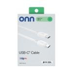 10' USB-C to USB-C Cable - White