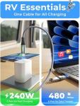 AINOPE 10FT USB-C Cable 100W Fast Charge