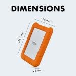 LaCie Rugged 4TB External Hard Drive