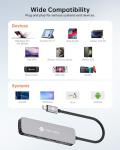 NOVOO USB-C Hub for MacBook Pro/Air with HDMI